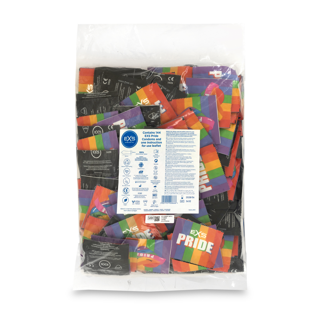 EXS Pride - Condoms - 144 Stuks (5027701008666)