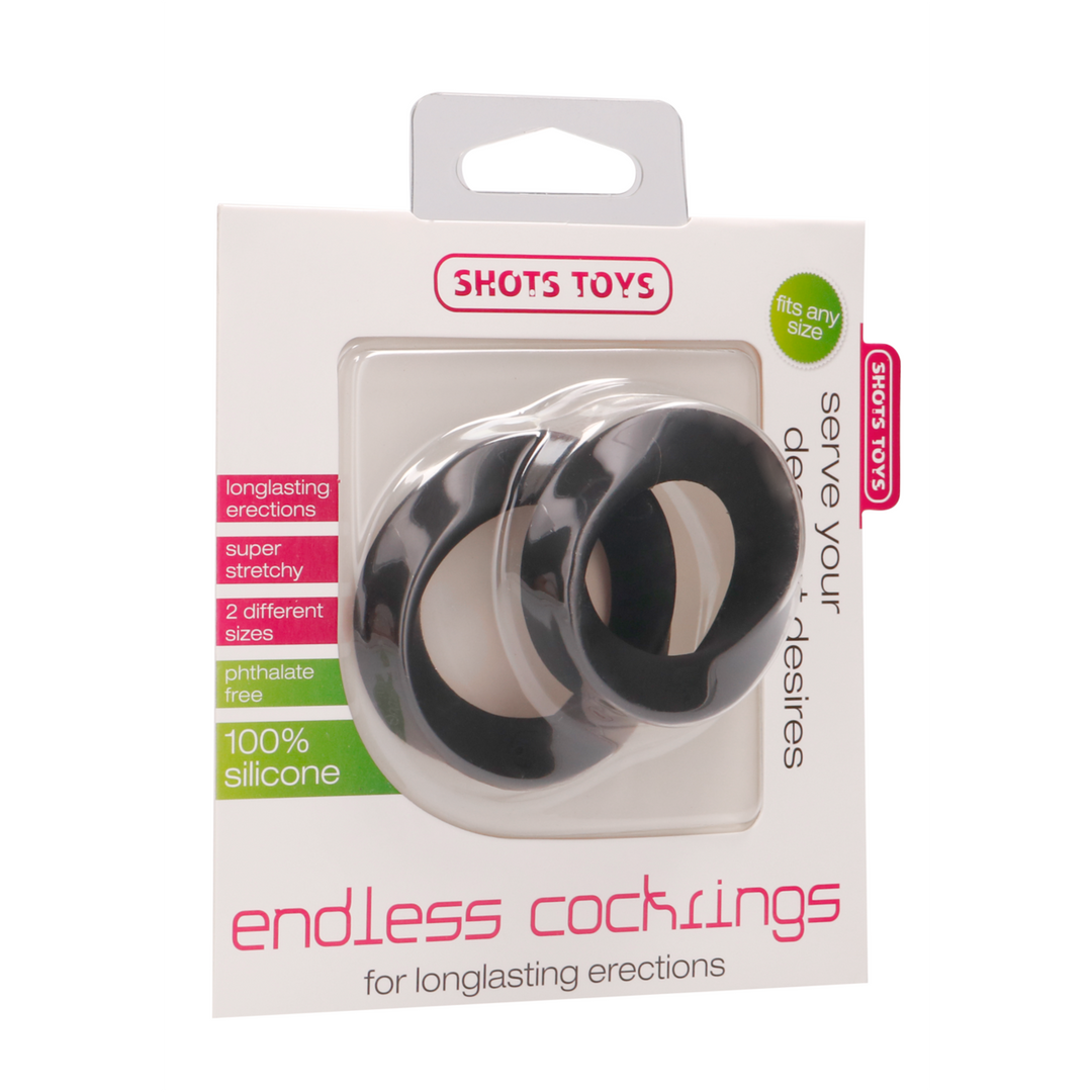 Shots toys by shots Eindeloze Cockring - Groot  Medium (8714273058966)