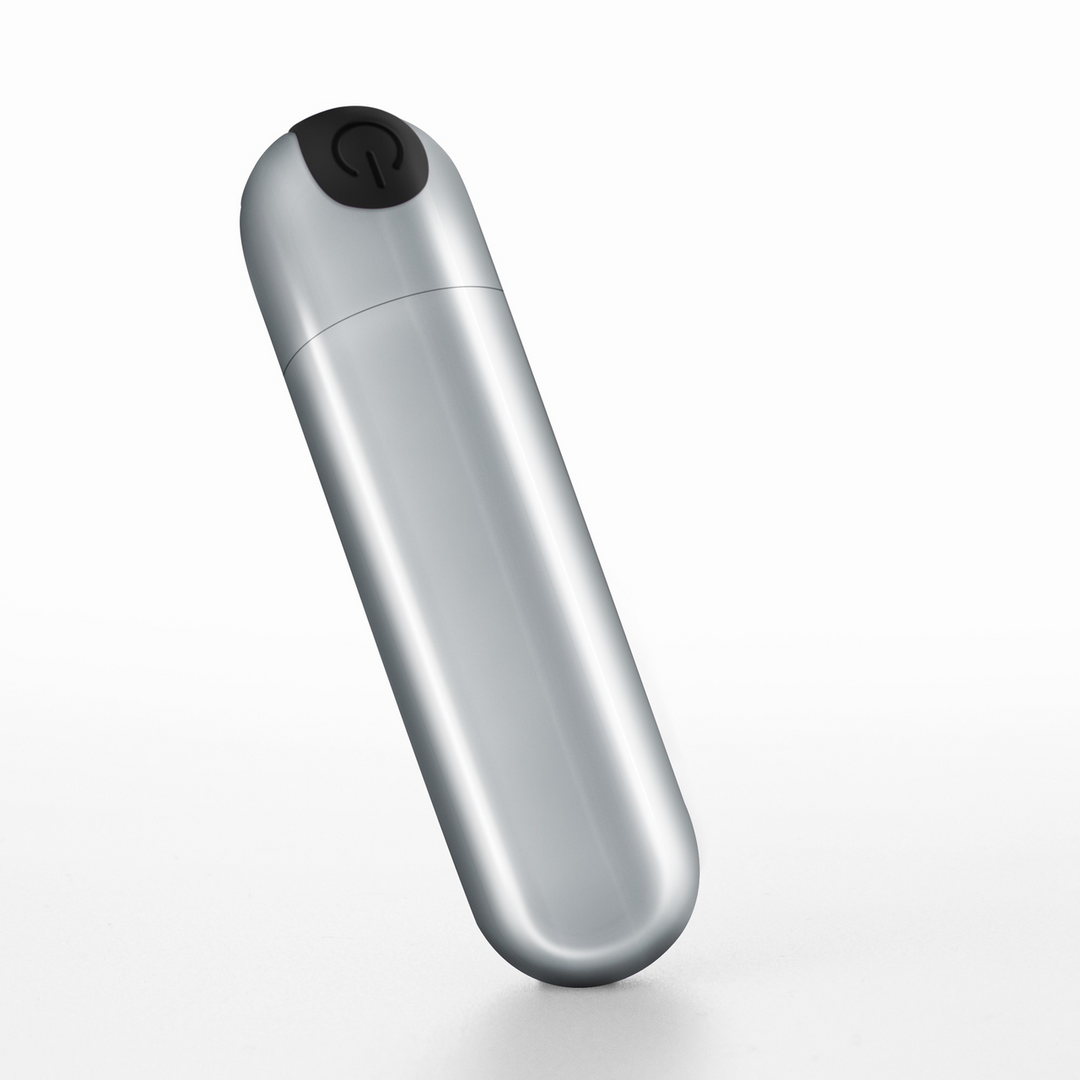 Crushious iMoan - Oplaadbare Vibrerende Bullet - Zilver (7403254158672)