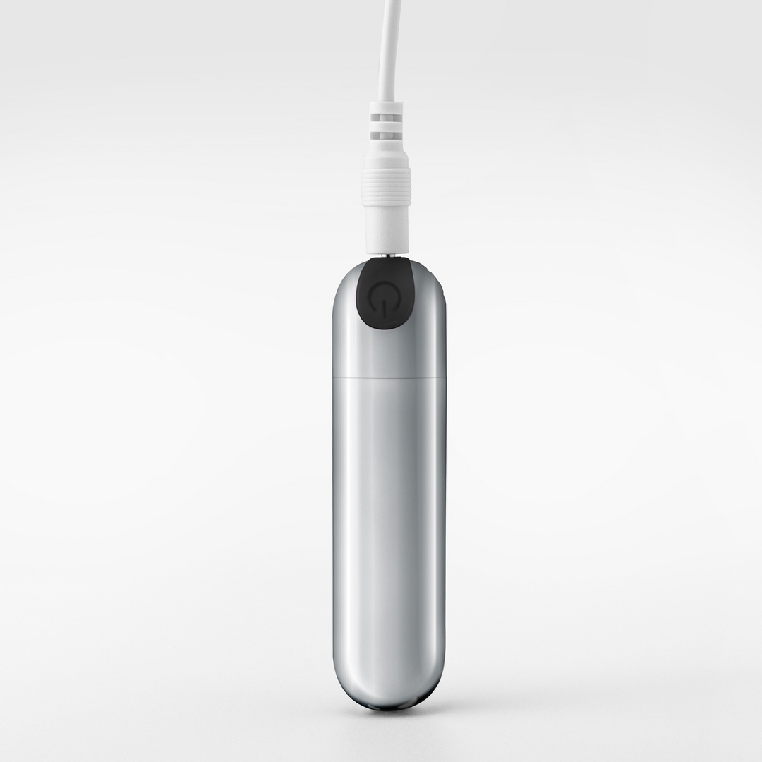 Crushious iMoan - Oplaadbare Vibrerende Bullet - Zilver (7403254158672)