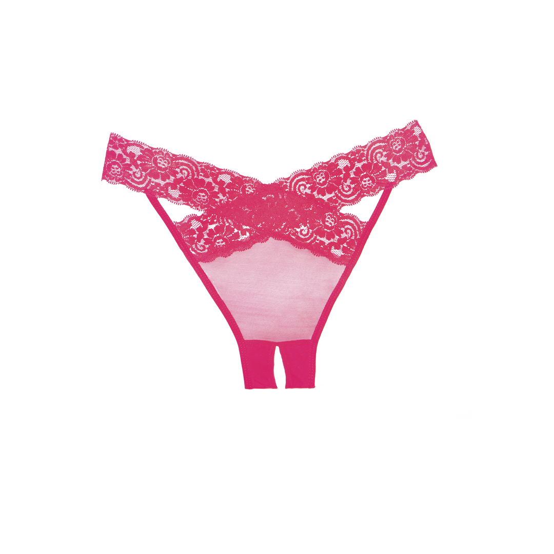 Allure Desire Panty - Crotchless Panty - One Size (883045913203)