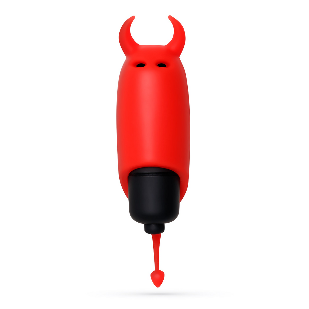 Crushious O-Pet Devil - Vibrerende Bullet - Rood (7403254159723)