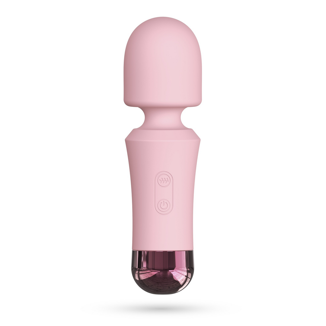 Crushious Wanda - Mini Oplaadbare Wand Massager - Roze (7403254157521)