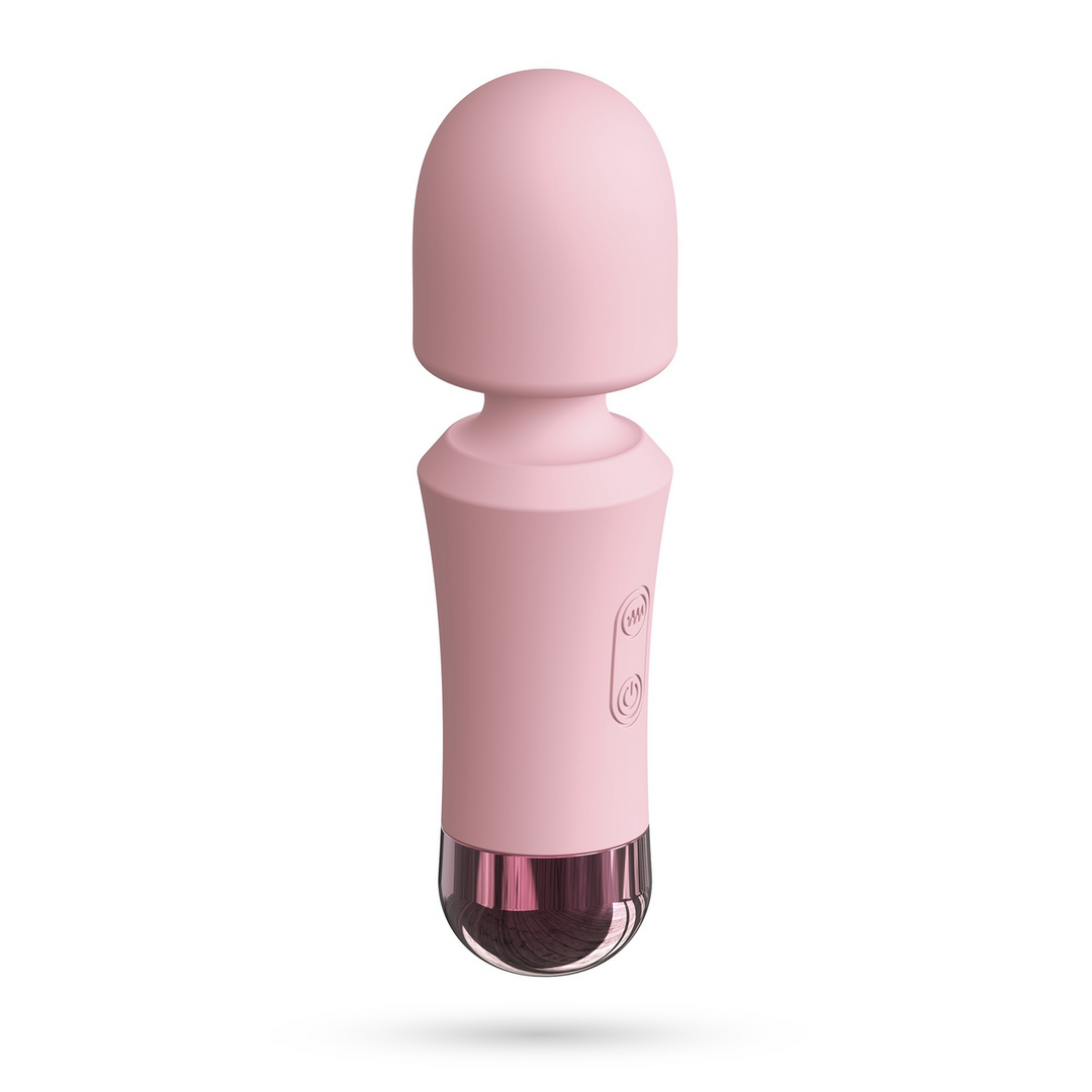 Crushious Wanda - Mini Oplaadbare Wand Massager - Roze (7403254157521)