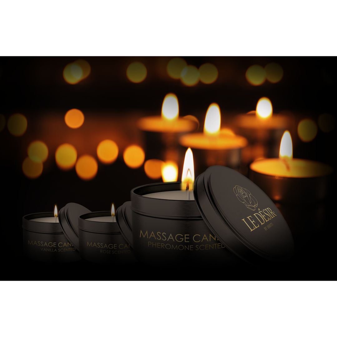 Le désir by shots Erotische Massagekaars - Vanillegeur (7423522521588)