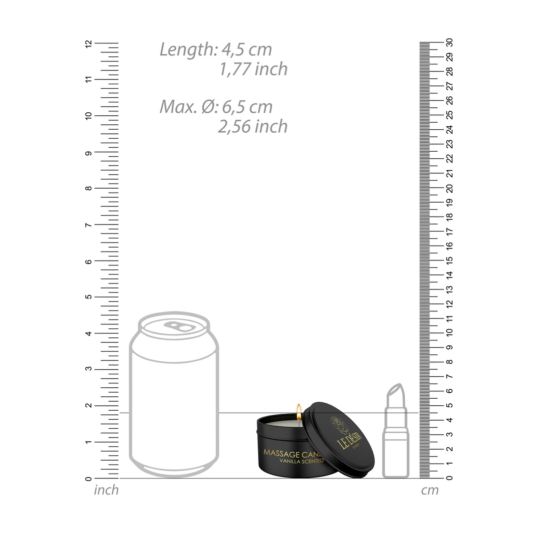 Le désir by shots Erotische Massagekaars - Vanillegeur (7423522521588)