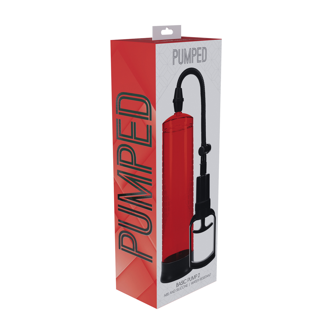 Pumped by shots Basic Pump 2 - Water Resistant - Rood (8714273057976)
