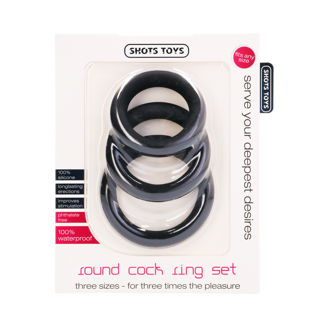 Shots toys by shots Rond Cockring Set (8714273945266)