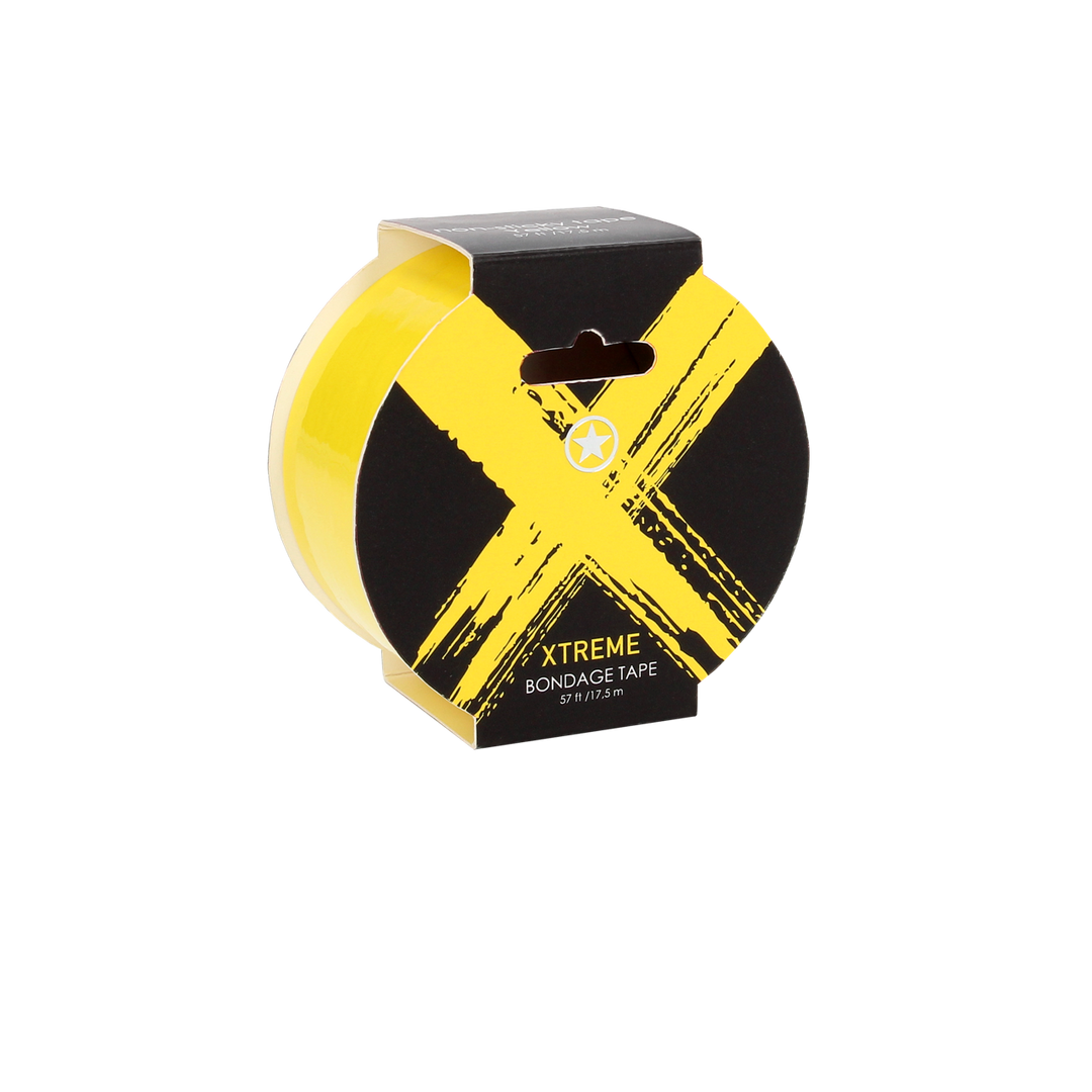 Ouch! by shots Ouch! Xtreme Bondage Tape - 57ft / 17,5 m - Geel (8714273050052)