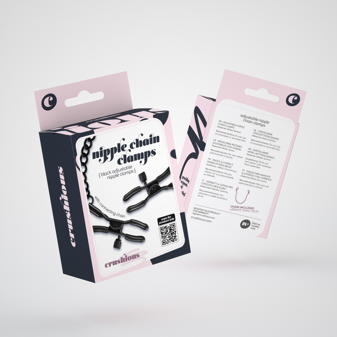 Crushious Tepelketting Klemmen - Zwart (799632355090)