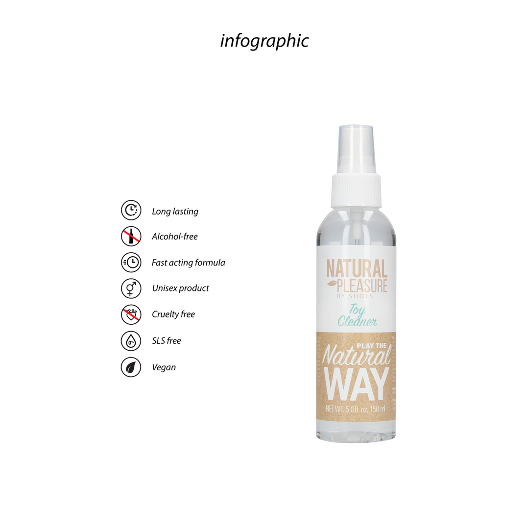 Natural pleasure by shots Speelgoedreiniger - 5 fl oz / 150 ml (8714273544056)