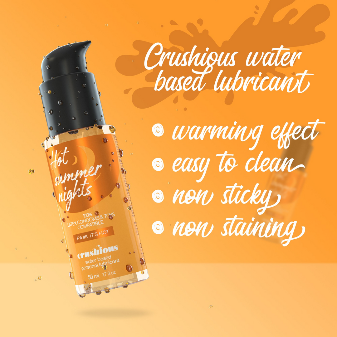 Crushious Waterbasis Verwarmende Glijmiddel - 1,7 fl oz / 50 ml (799632354871)