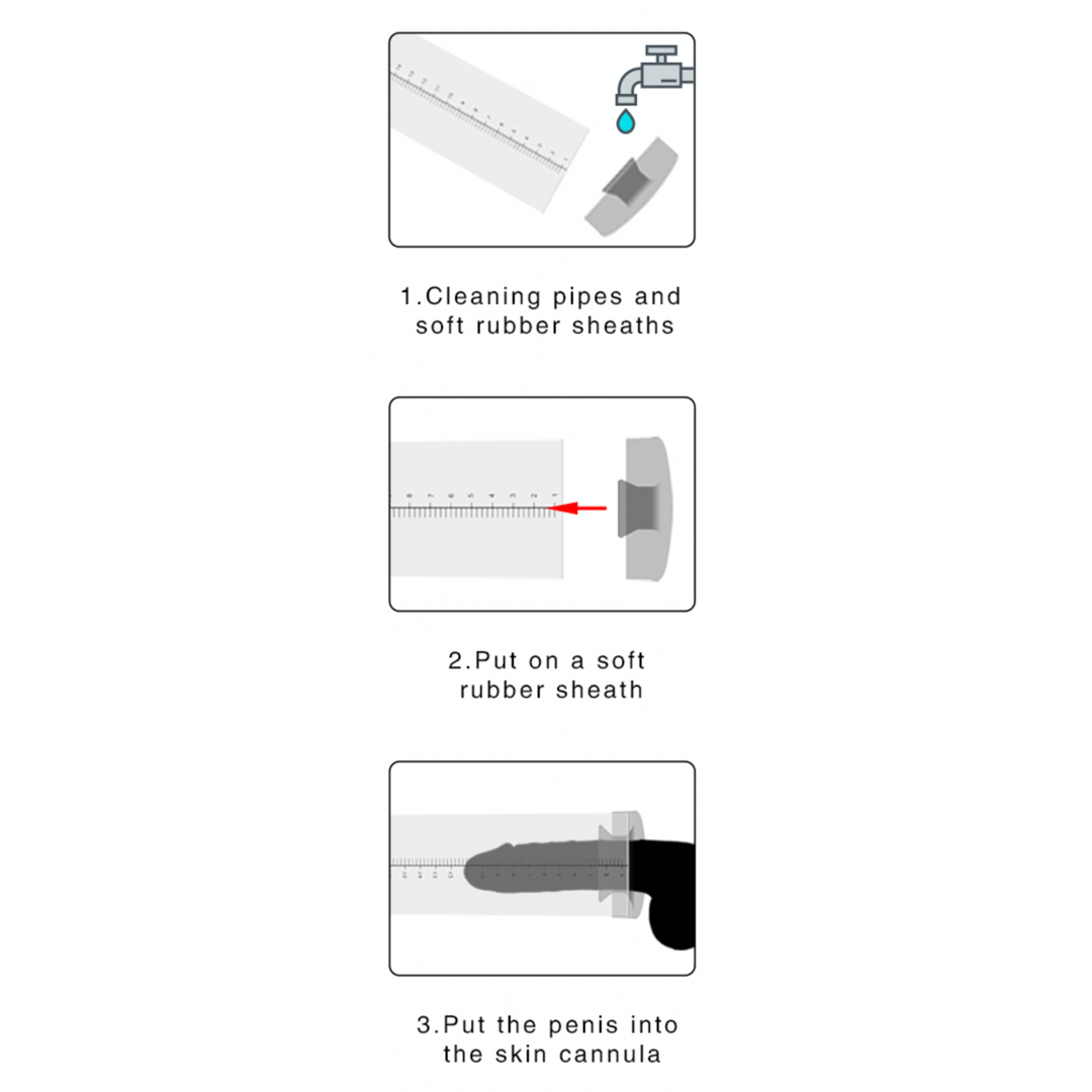 Pumped by shots Silicone Pomp Mouw - Groot (8714273925862)