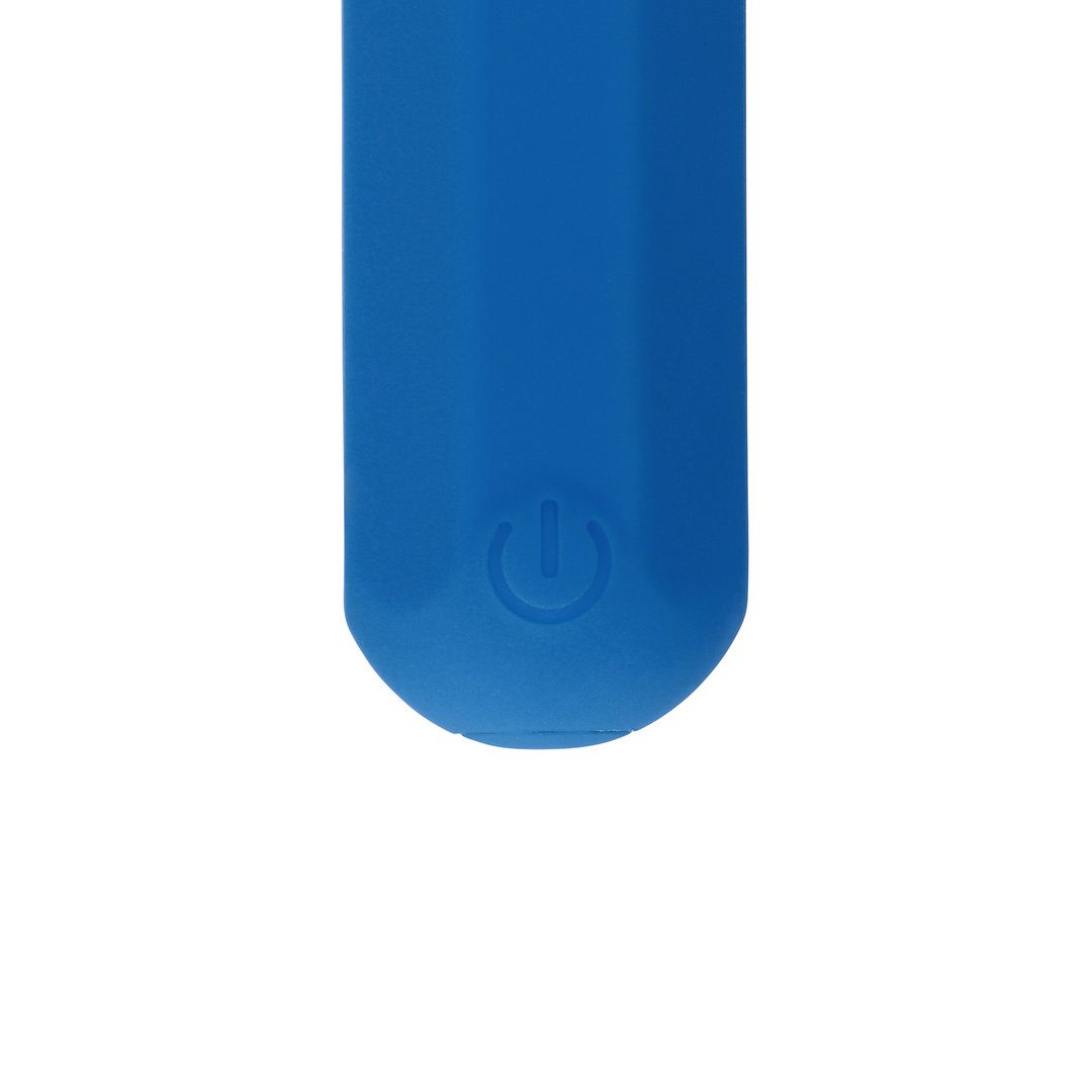 Loveline by shots Hexagon Vorm Bullet Vibrator - Jetset Blauw (8714273044822)