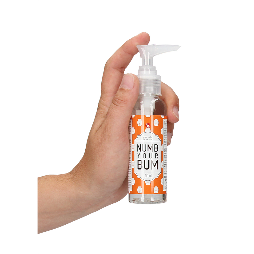 S-line by shots Numb Your Bum - Anale Glijmiddel - 3 fl oz / 100 ml (7423522519578)