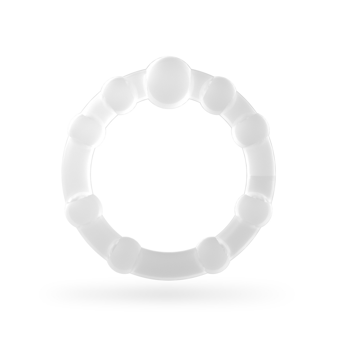 Crushious Triple Bead - Cockring Set - Doorzichtig (799632354741)