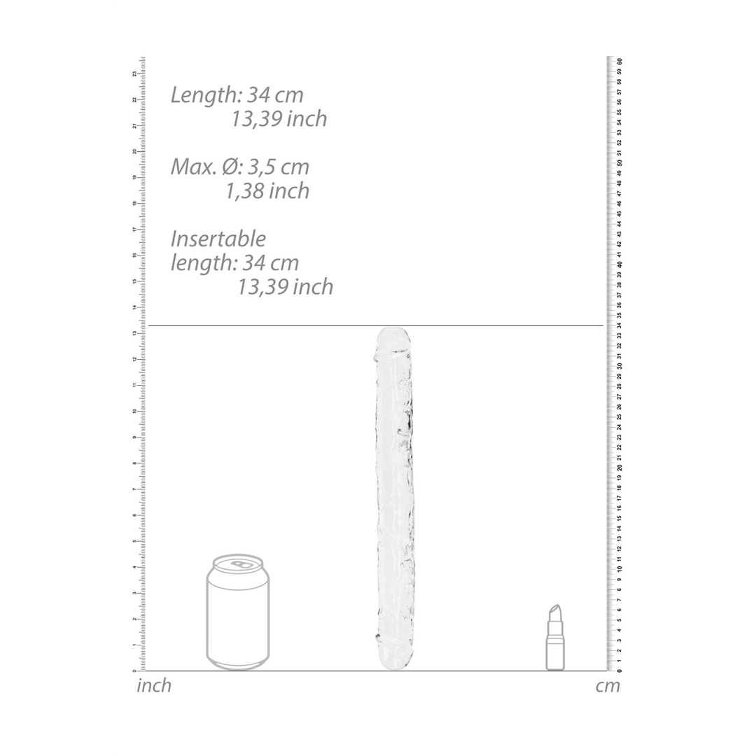 Realrock by shots Realistische Double Dong - 13'' / 34 cm (8714273523167)