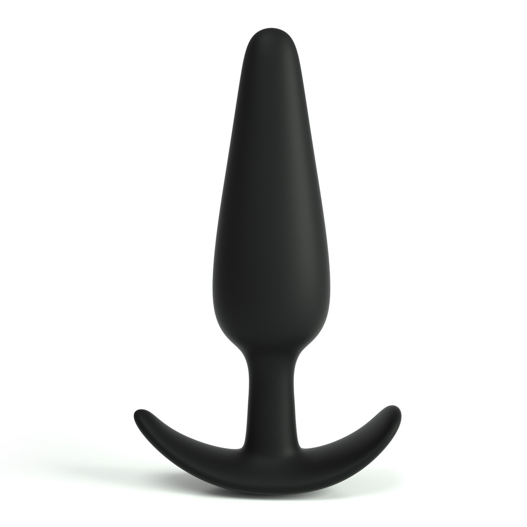 Crushious Tic - Siliconen Anale Plug - Klein - Zwart (7403254158863)