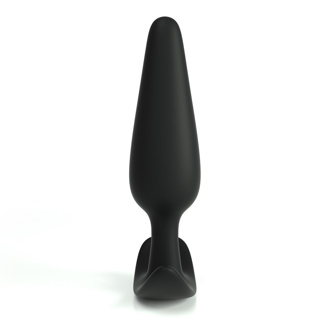 Crushious Tic - Siliconen Anale Plug - Klein - Zwart (7403254158863)
