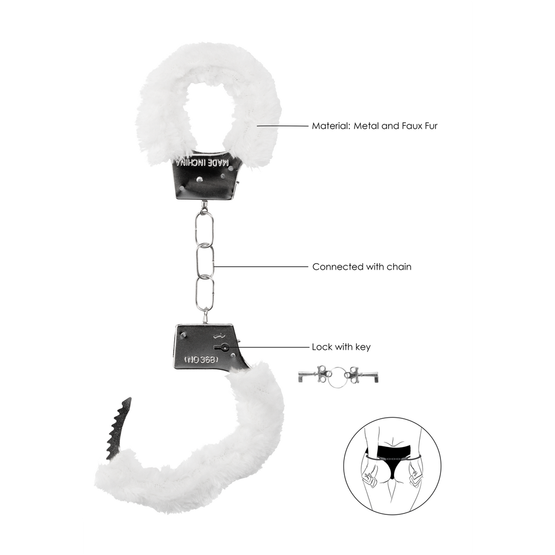 Ouch! by shots Beginner's Handcuffs Furry (8714273074119)