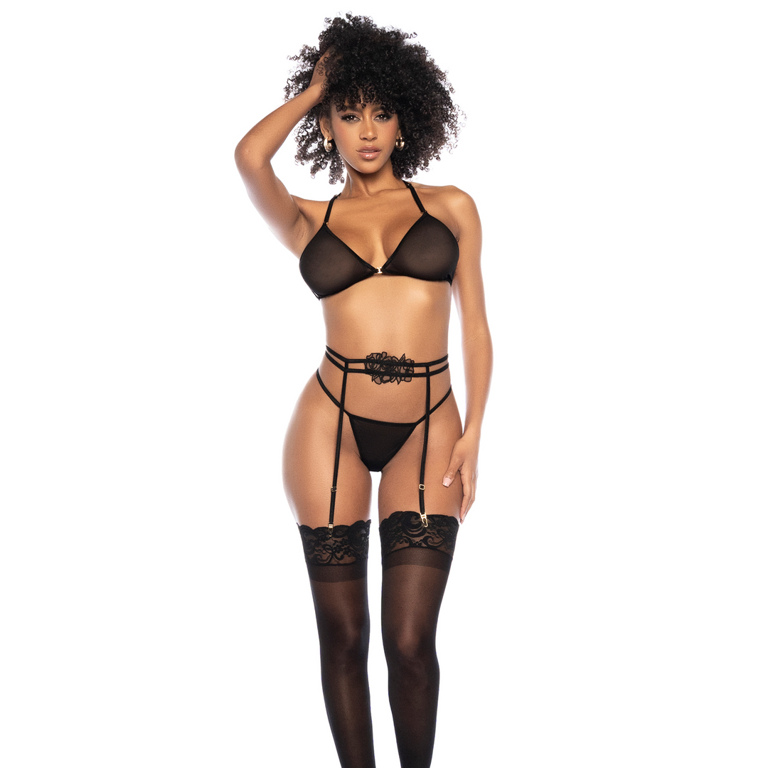 Mapalé Drie-delige set - S/M - Zwart (190602676540)