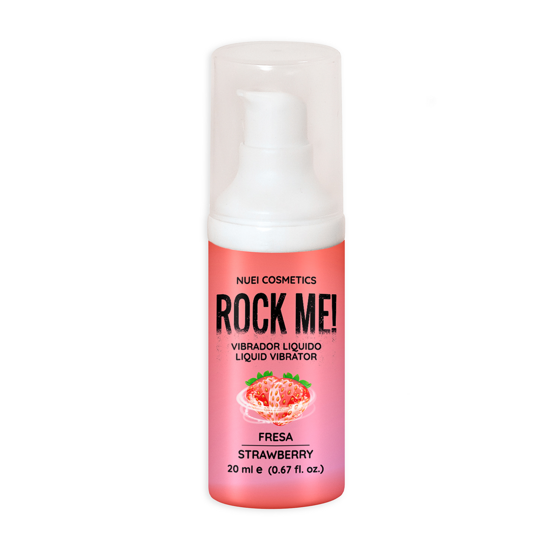 Nuei Vloeibare Vibrator - Aardbei - 0,68 fl oz / 20 ml (8495390890478)