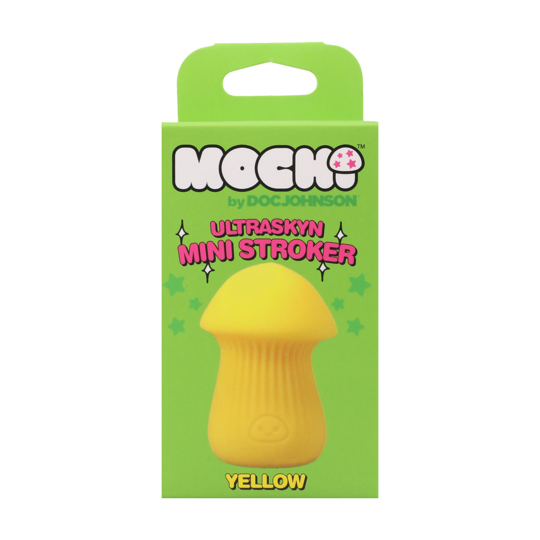 Doc johnson Paddenstoel Stroker - ULTRASKYN Mini Stroker - Geel (782421099633)