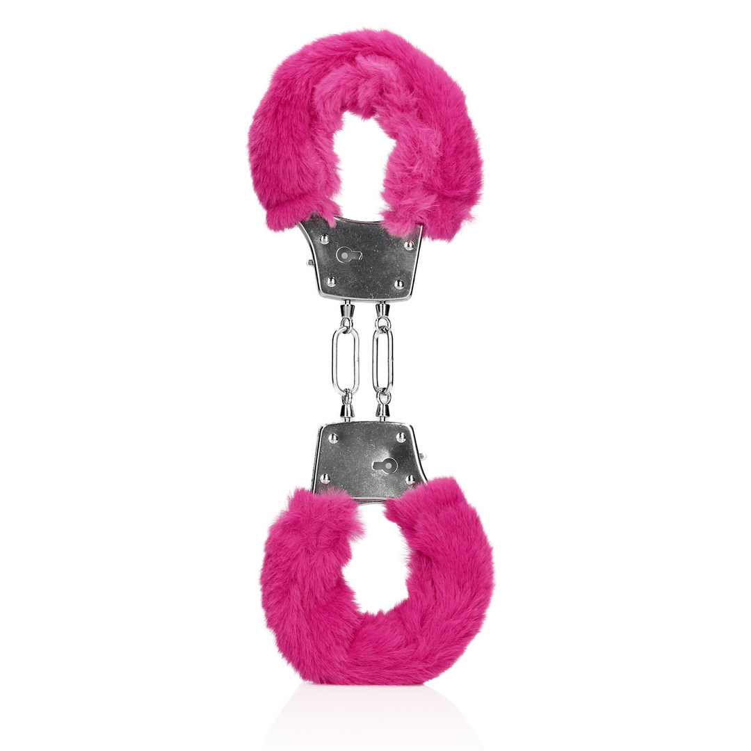 Ouch! by shots Pluche Metalen Handboeien - Roze (8714273047885)