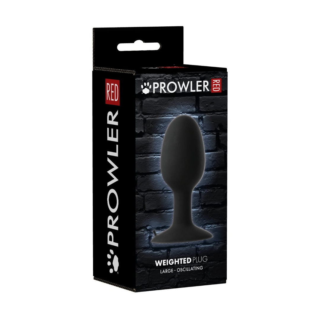 Prowler red Verzwaarde Butt Plug - Groot 5.5 / 14 cm (5060365097911)