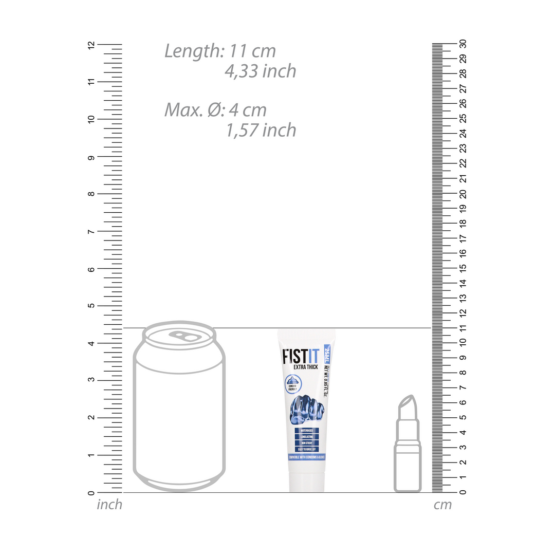 Fist it by shots Extra Dikke Glijmiddel - 0.8 fl oz / 25 ml (8714273935830)