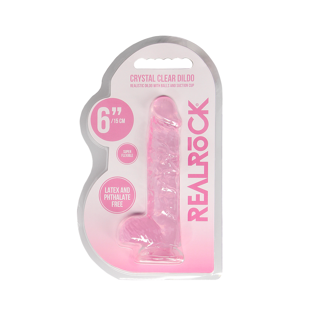 Realrock by shots Realistisch Dildo met Ballen - 6 / 15 cm (8714273544346)