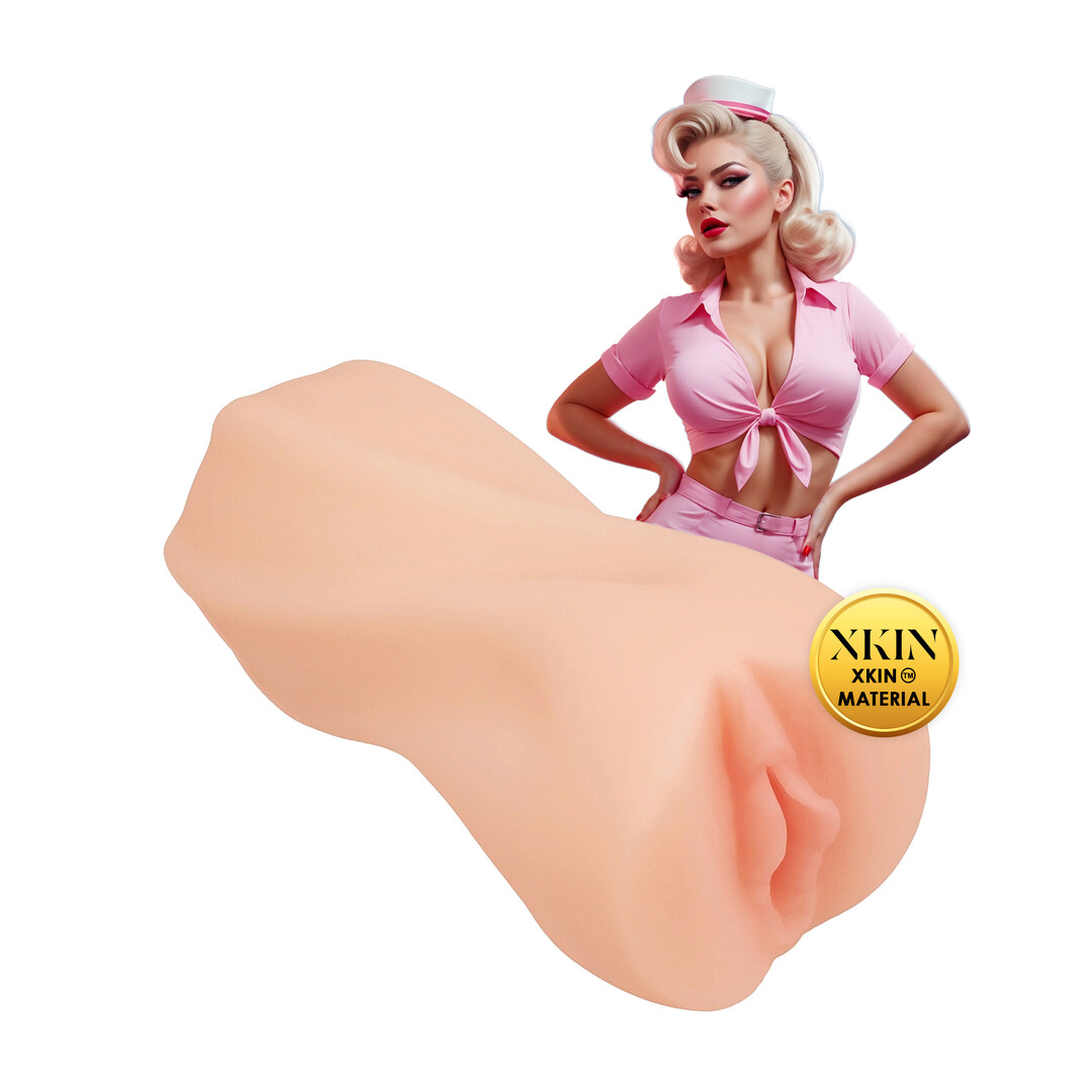 Xkin by shots Pinup Dolls - Carhop Cutie Darla Smashburger - TPE Medium Masturbator - 202g - Vlees (8714273028730)