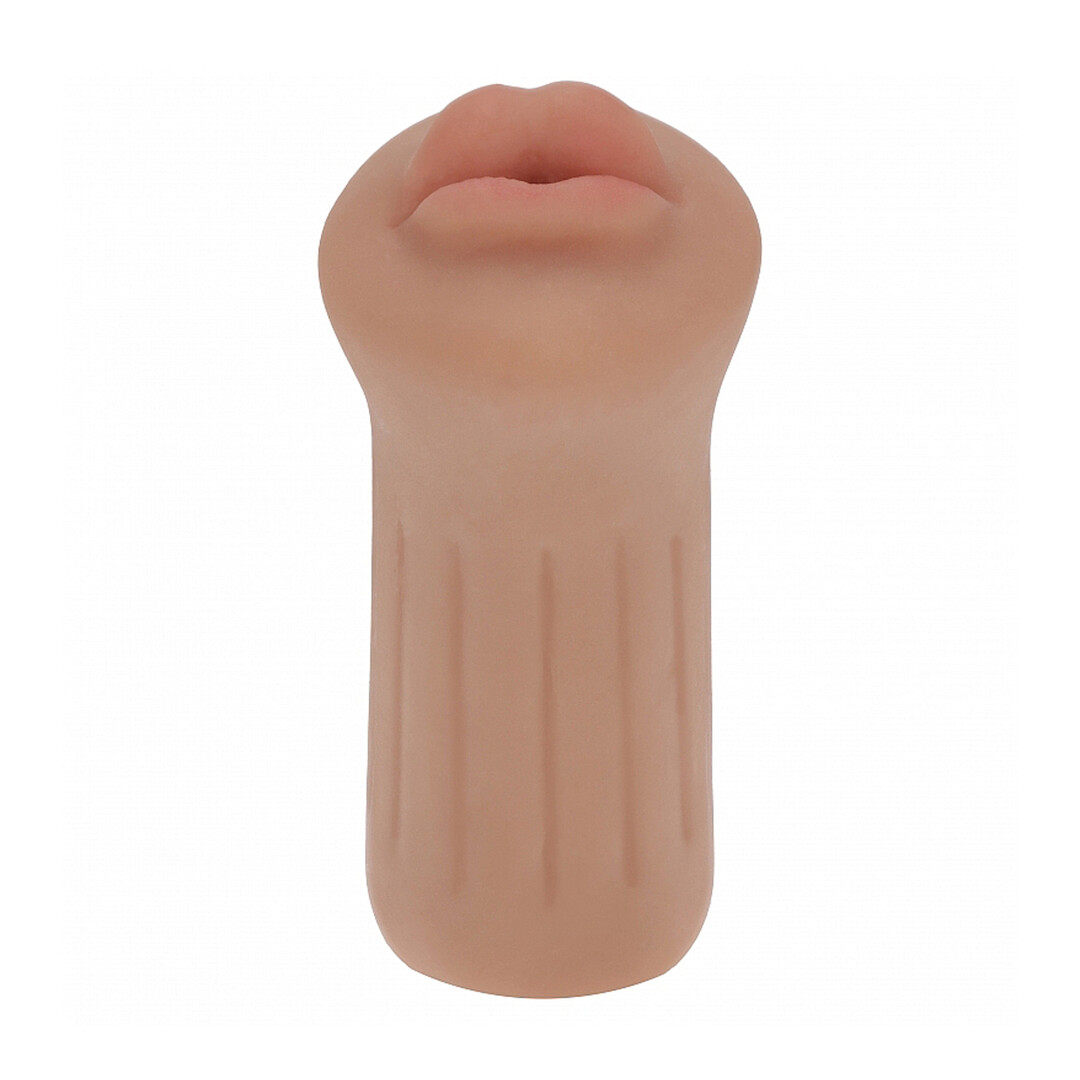 Xkin by shots Raw - The Grip - TPE Kleine Masturbator - 137g - Tan (8714273028723)