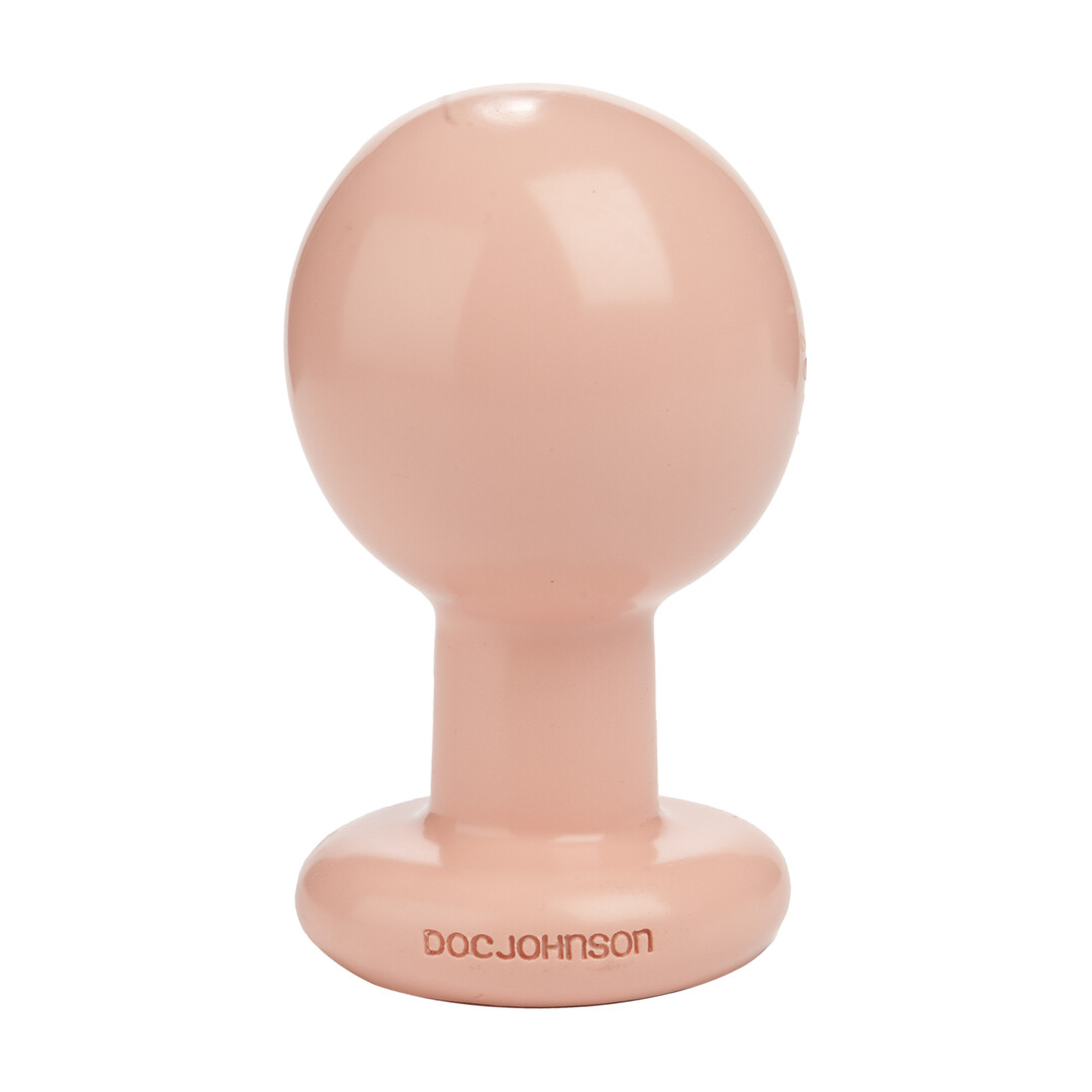 Doc johnson The Classic - Round Butt Plug - Large - Cream (782421003098)