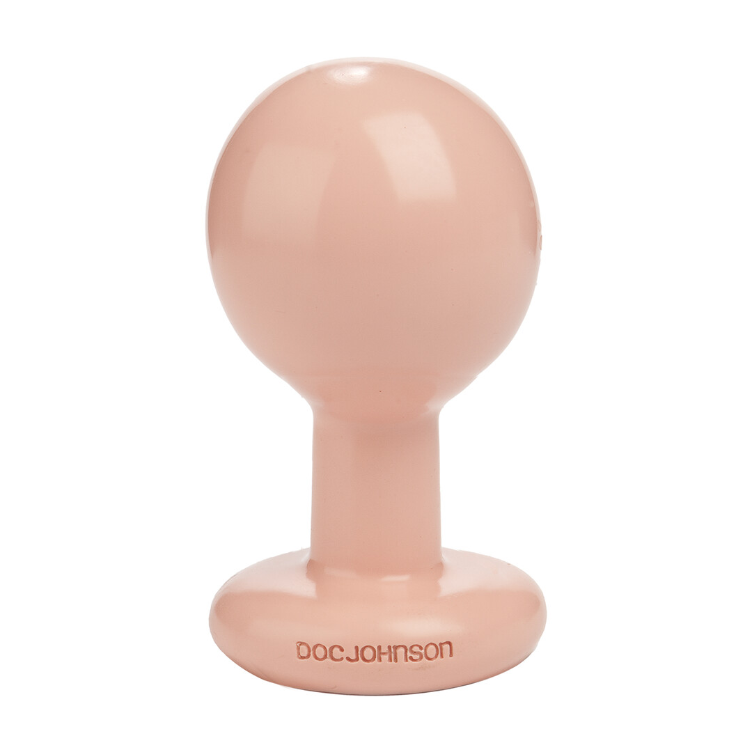 Doc johnson The Classic - Round Butt Plug - Medium - Cream (782421003074)