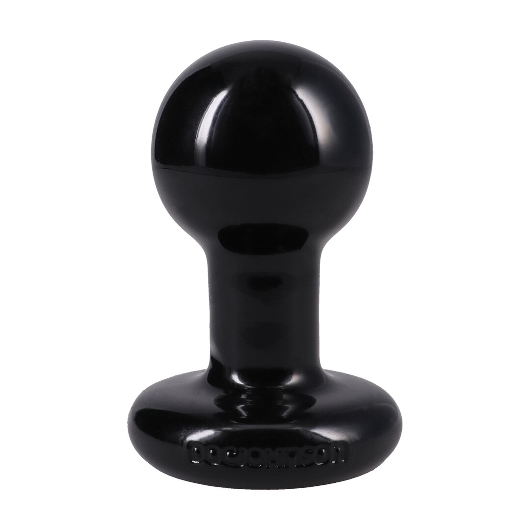 Doc johnson The Classic - Round Butt Plug - 3 Piece Set - Black (782421105600)
