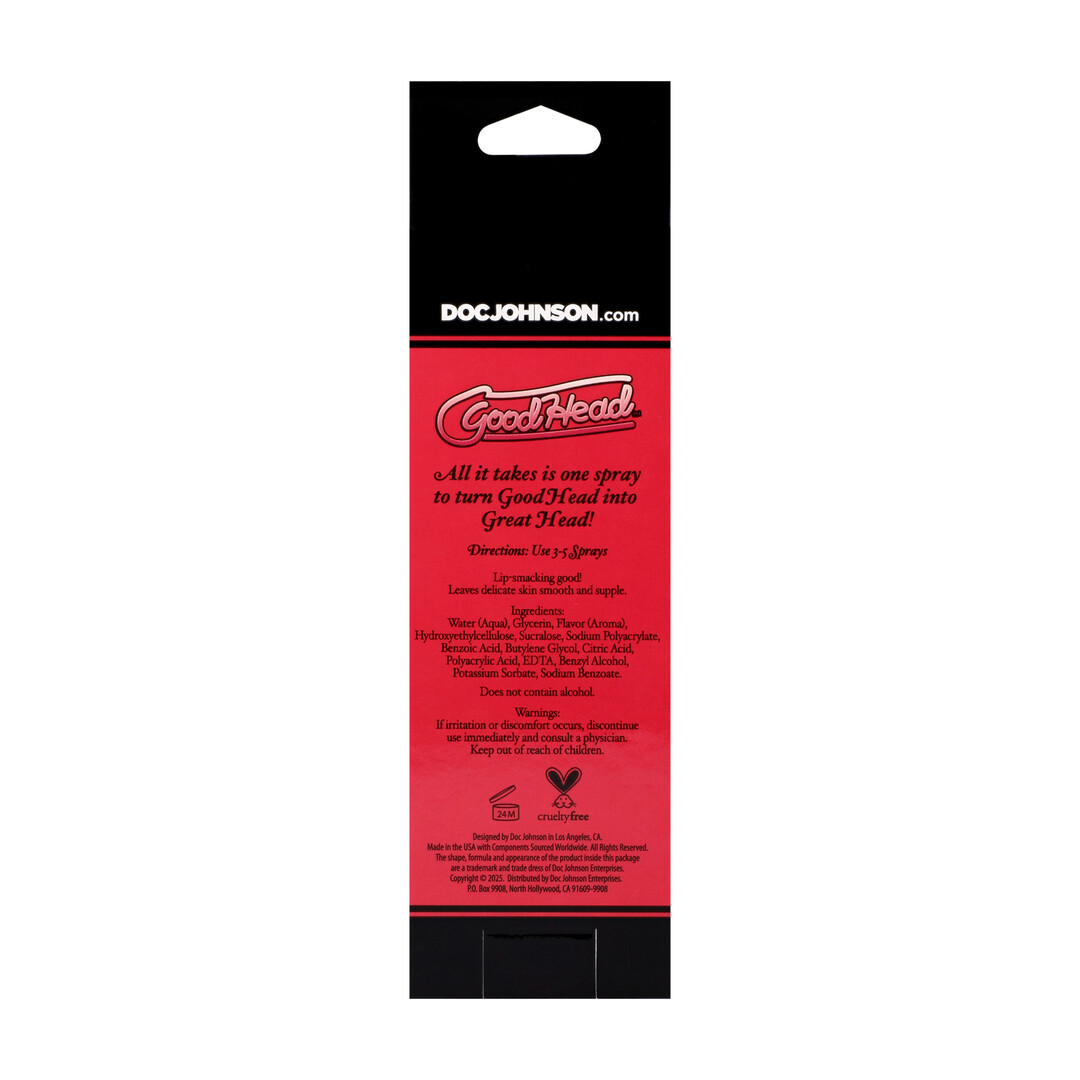 Doc johnson Juicy Head - Cocktails - Dry Mouth Spray - Sex on the Beach - 2 fl oz / 59 ml (782421098704)
