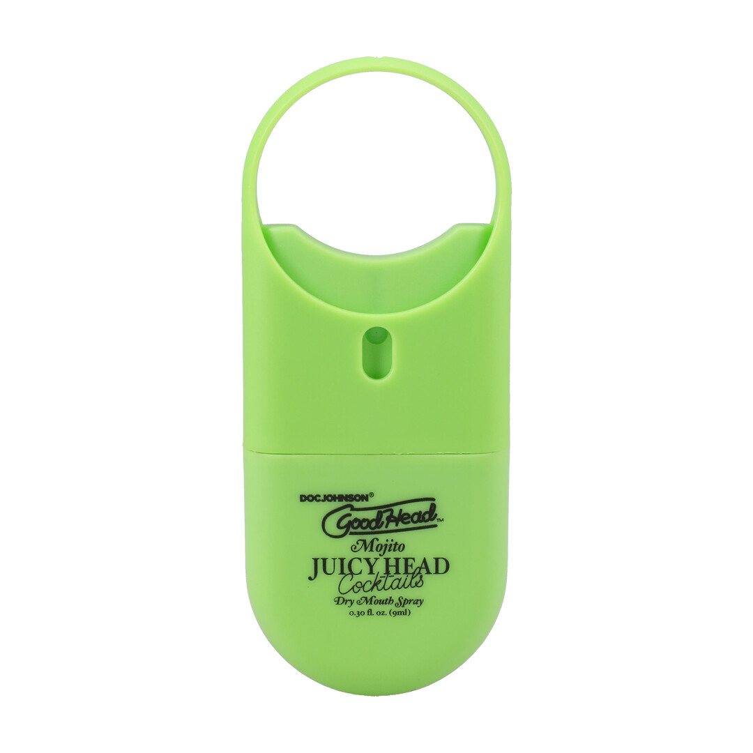 Doc johnson Juicy Head - Cocktails - Dry Mouth Spray To-Go - Mojito - 0.3 fl oz / 9 ml (782421098797)