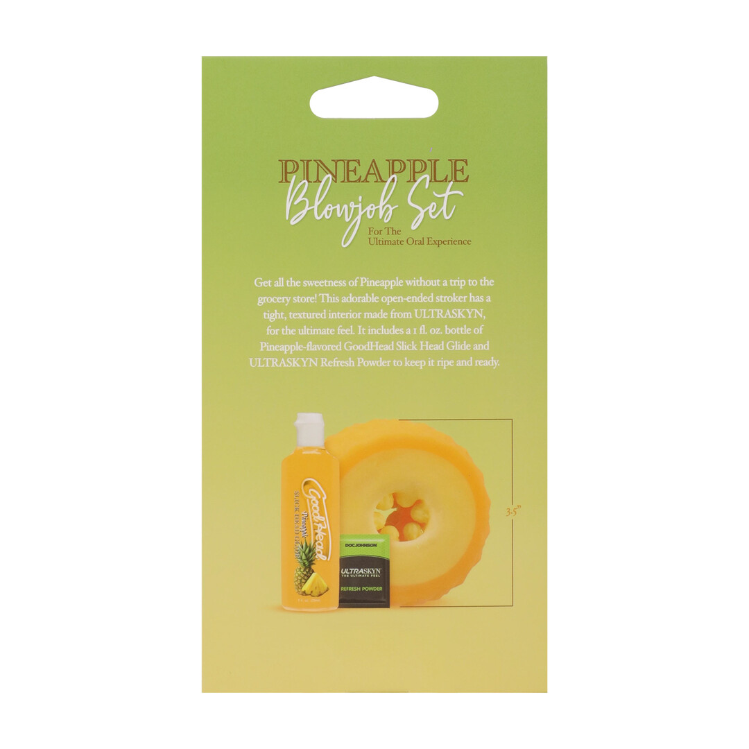 Doc johnson Pineapple Blowjob Set (782421094928)