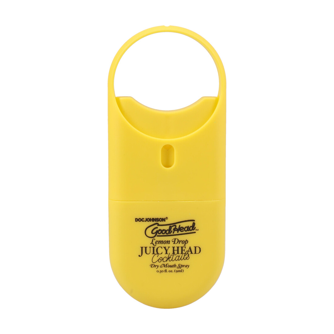 Doc johnson Juicy Head - Cocktails - Dry Mouth Spray To-Go - Lemon Drop - 0.3 fl oz / 9 ml (782421098759)