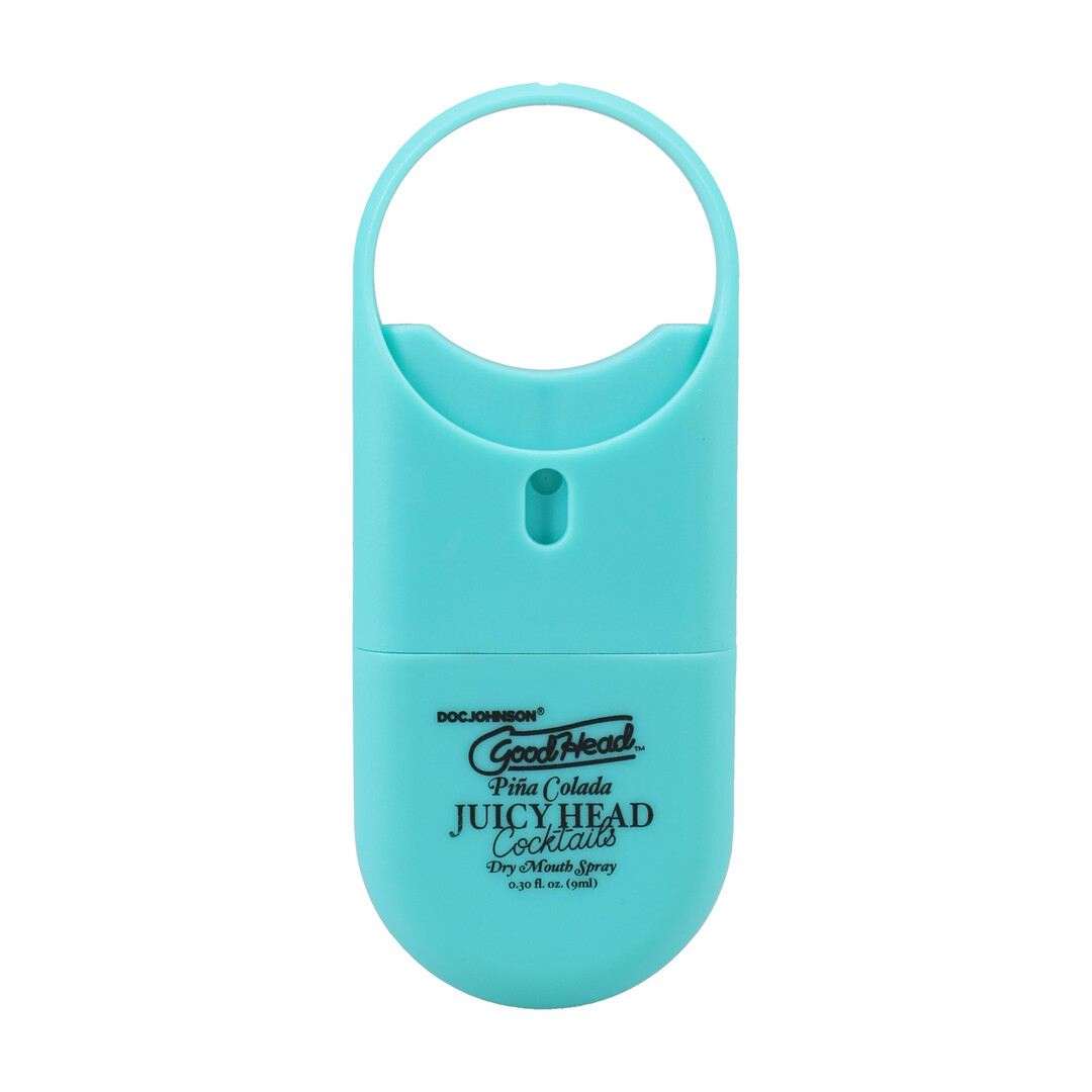 Doc johnson Juicy Head - Cocktails - Dry Mouth Spray To-Go - Pina Colada - 0.3 fl oz / 9 ml (782421098780)