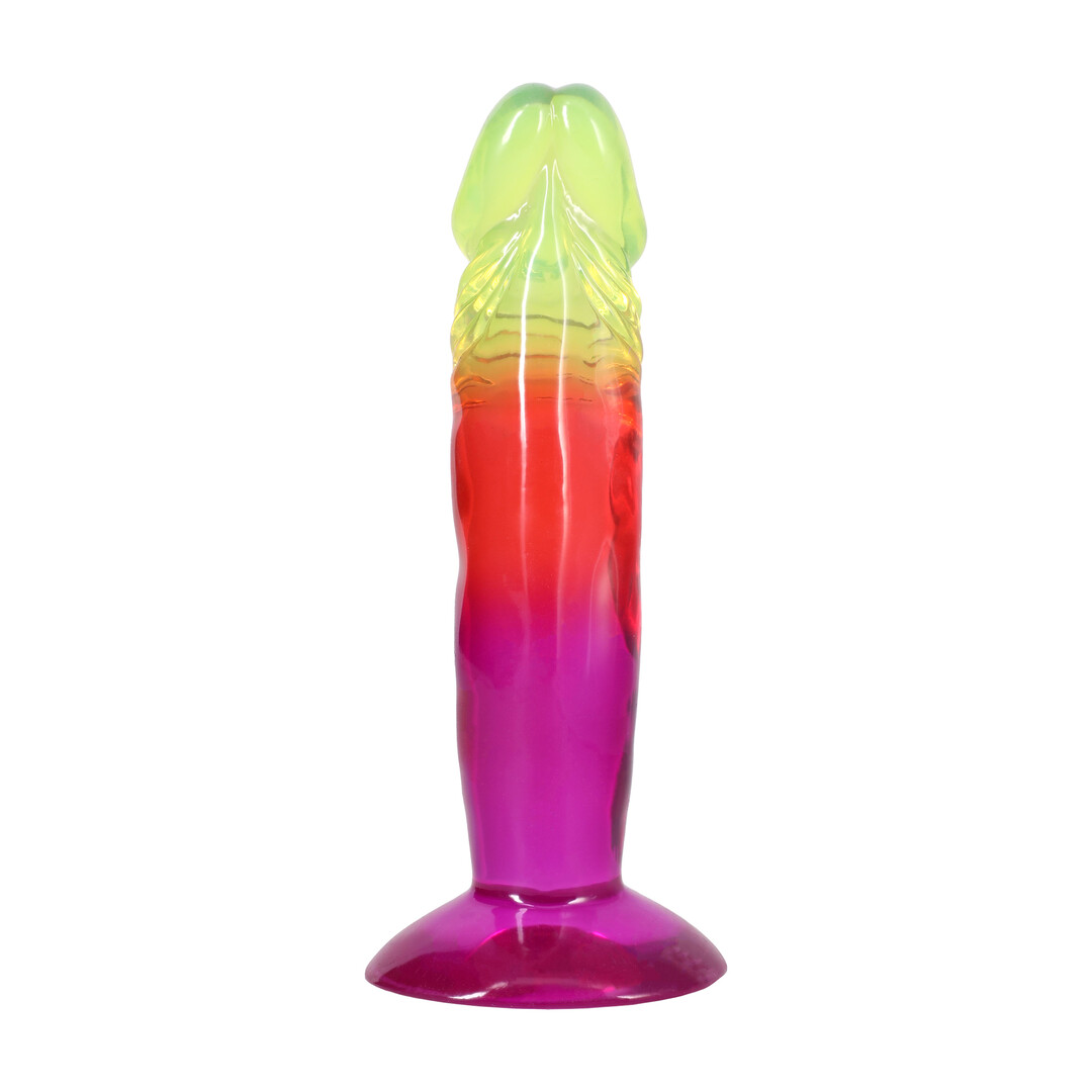 Doc johnson Classic Dong - 6.5 / 16,5 cm - Rainbow (782421106249)