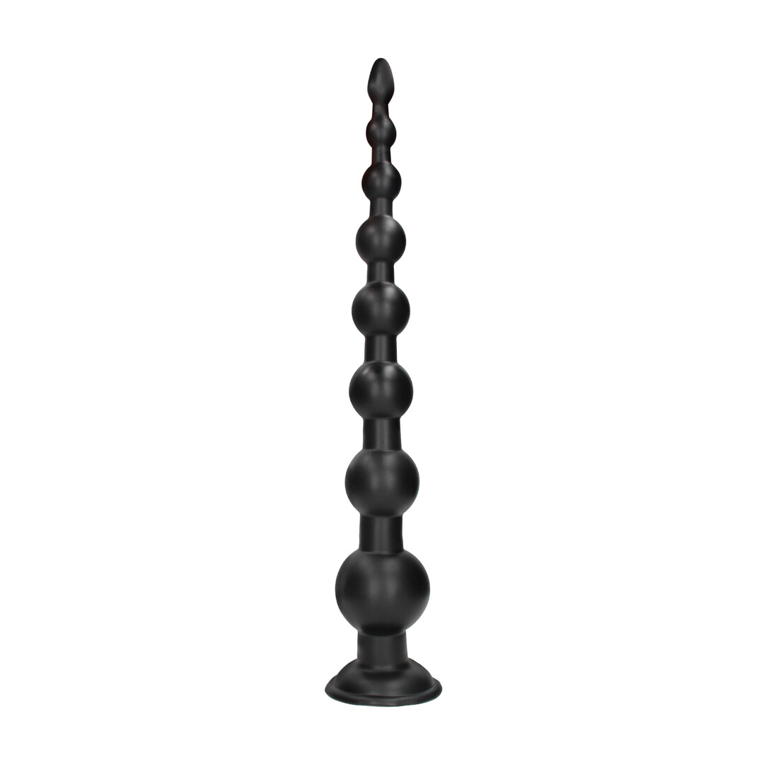Ouch! by shots Dominant Drill - Anal Plug - 55,5 cm - Black (8714273017413)