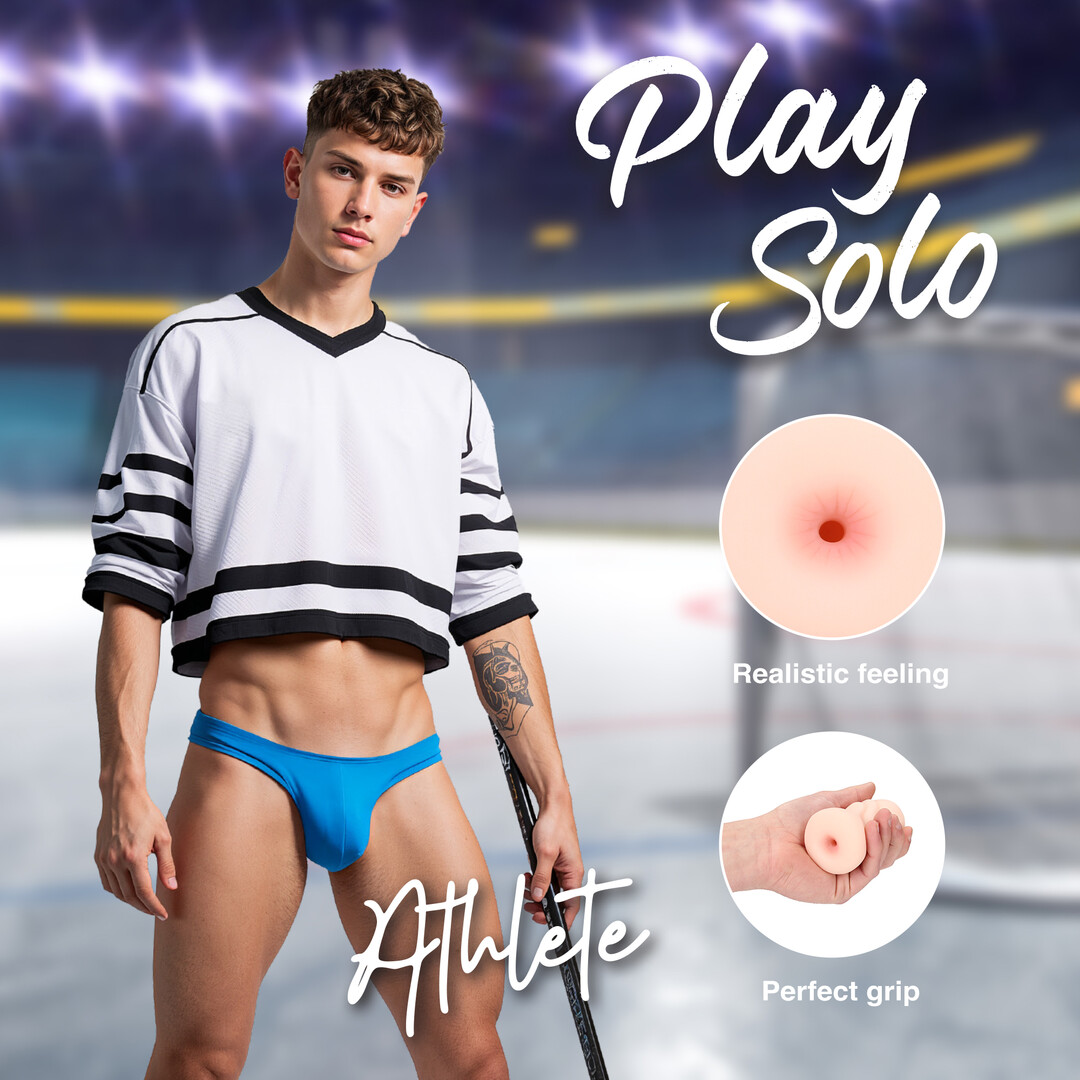 S-line by shots Athlete - Anal Masturbator - Flesh (8714273017765)