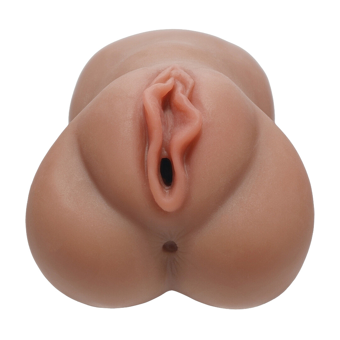 Xkin by shots Raw - Velvet Vice - TPE Grote Masturbator - 335g - Bruin (8714273028891)