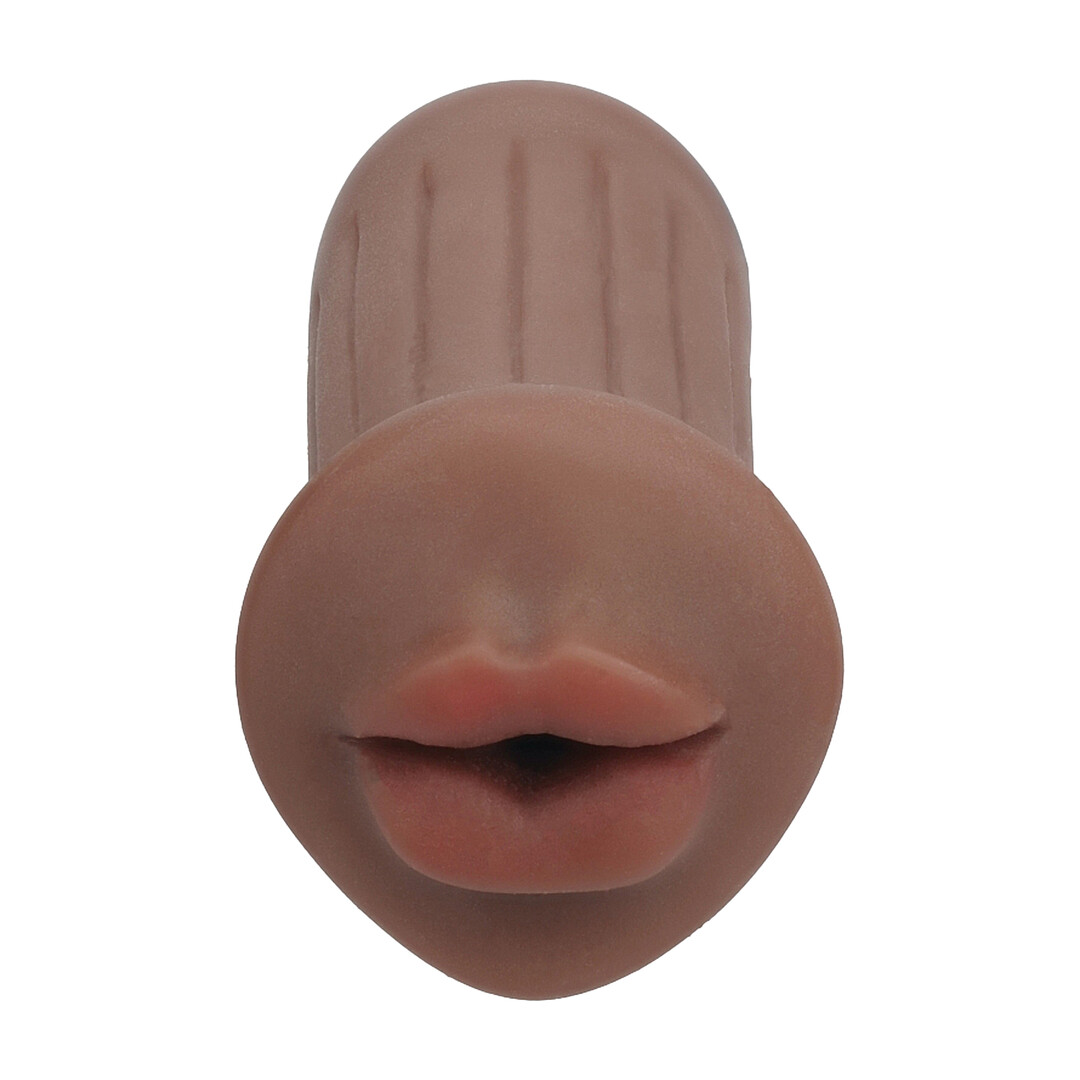 Xkin by shots Raw - The Grip - TPE Kleine Masturbator - 137g - Bruin (8714273028709)
