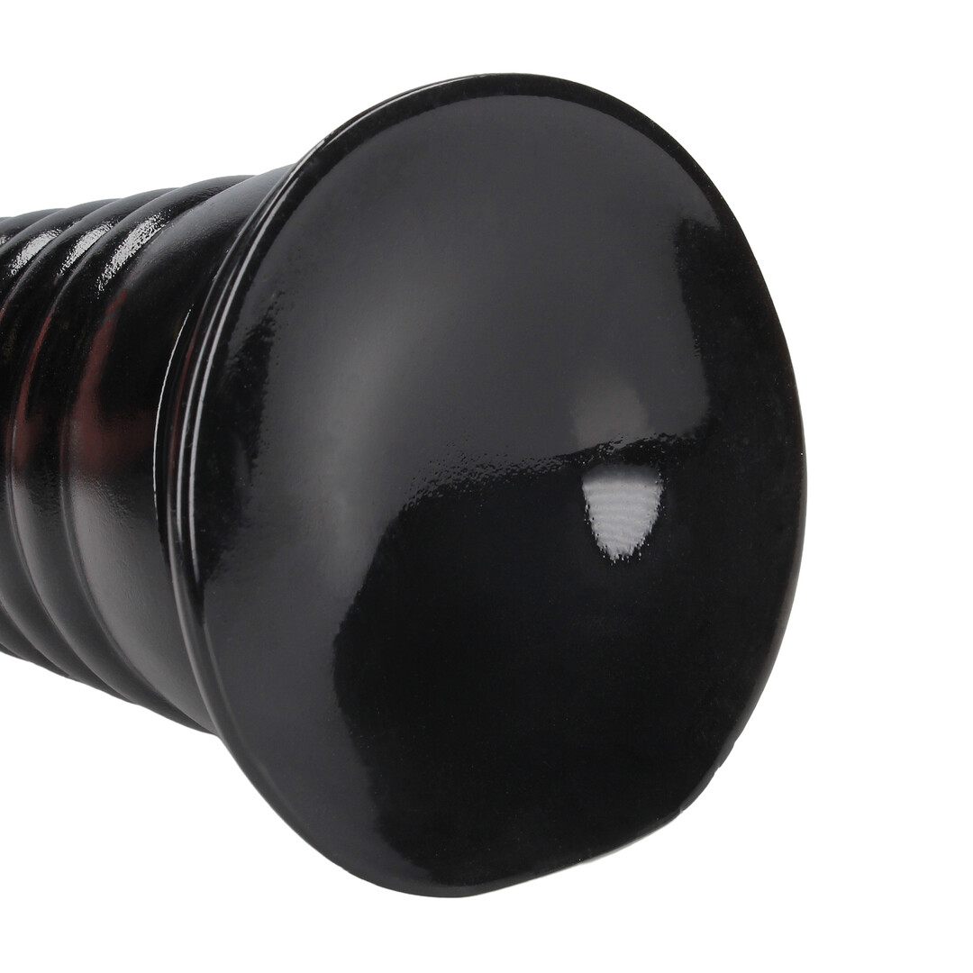 Ouch! by shots Twisted Vortex - Anal Plug - 30 cm - Black (8714273017420)