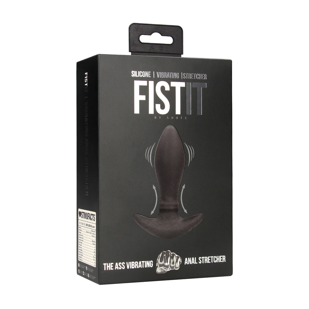 Fist it by shots De ASS - Anale Zelfdoorlatende Stretcher - Zwart (8714273042125)