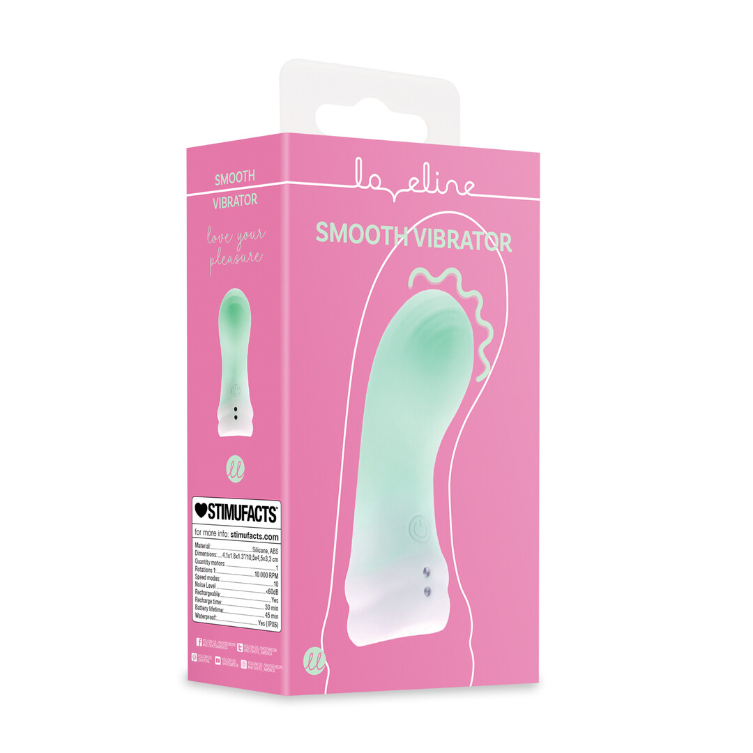 Loveline by shots Zachte Vinger Vibrator - Misty Green (8714273021335)