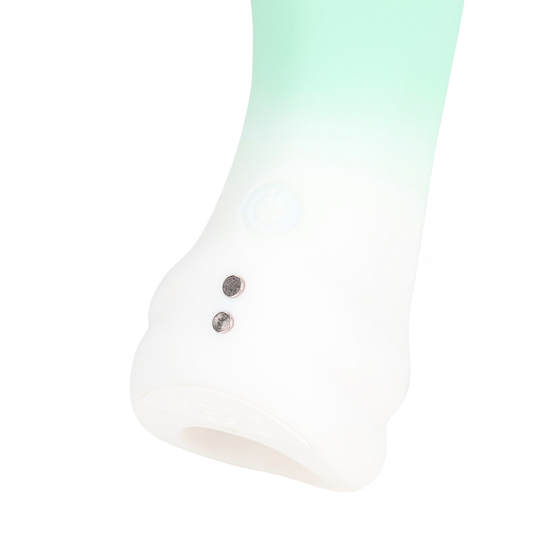 Loveline by shots Zachte Vinger Vibrator - Misty Green (8714273021335)